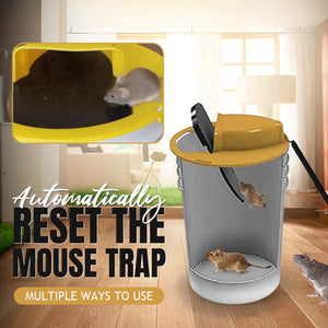 RINNETRAPS Flip N Slide Bucket Lid Mouse Trap
