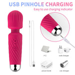 Load image into Gallery viewer, &quot;Little Cherry That&#39;s So Cherry Wand!&quot; -16 Modes Strong Vibration Upgraded Mini Vibrator Usb Charging Handheld Body Massager Clitoris G-Spot Vibrator

